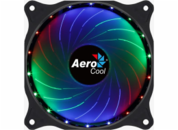 Aerocool COSMO12FRGB PC Fan 12cm LED RGB Molex Connector Silent Black