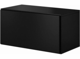 Cama full storage cabinet ROCO RO3 75/37/39 black/black/black