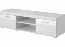 Cama TV stand 140 SAMBA white/white gloss