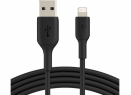Belkin BOOST CHARGE Lightning/USB-A kabel, 3m, černý