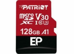 Karta Patriot EP MicroSDXC 128GB Class 10 UHS-I/U3 A1 V30 (PEF128GEP31MCX)