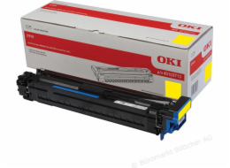OKI 45103713, originální válec žlutý, 40000str.