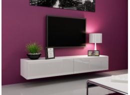 Cama TV Stand VIGO  180  30/180/40 white/white gloss