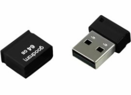 Flash disk GOODRAM Piccolo USB 2.0 64GB černý PAMGORFLD0406