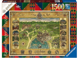 Ravensburger Puzzle Mapa Bradavic