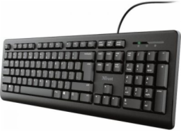 Trust Primo keyboard USB QWERTY US English Black