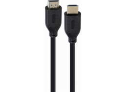 Gembird kabel HDMI Ultra High speed (M - M), 8K UHD,  Ethernet, pozlacené konektory, 1 m