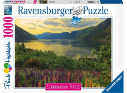 Ravensburger Puzlzle 1000 kusů Skandinávské krajiny 2