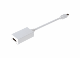 AV Digitus DisplayPort Mini adaptér – HDMI bílý (AK-340404-001-W)