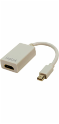 LogiLink CV0036A Adaptér Mini DisplayPort na HDMI se zvukovým minidisplayport konektor na zásuvce HDMI 10cm bílý