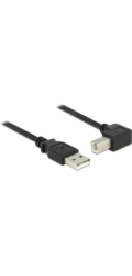 DeLOCK USB 2.0 kabel, USB-A samec > USB-B samec 90°