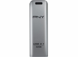 USB flash disk PNY Pendrive 32GB USB3.1 ELITE STEEL FD32GESTEEL31G-EF-FD32GESTEEL31G-EF