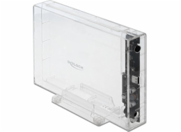 DeLOCK "Externí kryt pro 3,5" SATA HDD se zásuvkou USB Type-C, kryt disku"