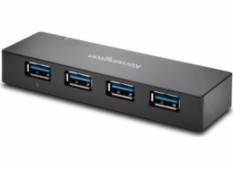 KENSINGTON UH4000C USB 3.0 4-Port Hub mit Ladefunktion, USB-Hub K39122eu