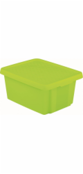 CURVER Essentials Úložný box s víkem Zelená 16l