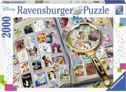 Puzzle 2000 dílků Kolekce poštovních známek