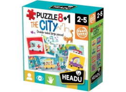 Puzzle Russell Headu 8 plus 1 město