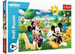 Trefl Puzzle 24 Maxi Mickey Mouse s přáteli