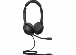 Jabra Evolve2 30/Stereo/USB-C/Drát/Černá