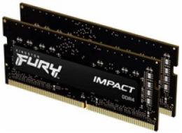 KINGSTON SODIMM DDR4 16GB (Kit of 2) 3200MT/s CL20 FURY Impact