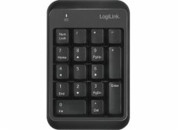 Klawiatra numeryczna Bluetooth v5.1 Czarna
