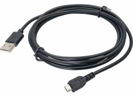 Akyga kabel USB A-MicroB/1.8m/černá