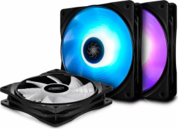 DeepCool RF120-3in1 Computer case Fan 12 cm Black 3 pc(s)