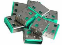 Lindy zámek USB portu (10 kusů) bez klíče, ochrana proti krádeži