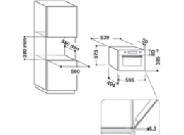 WHIRLPOOL Vstavaná mikrovlnná rúra W7 MD440