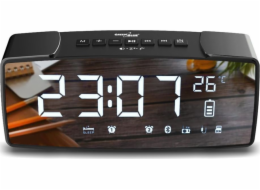 Greenblue 62917 Clock Digital Black  Grey