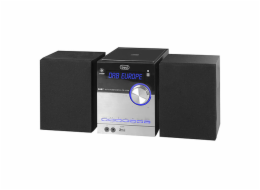 Mikrosystém Trevi, HCX 10D8 DAB/BK, LCD displej, CD přehrávač, DAB/DAB+/FM, bluetooth, 30 W PMPO