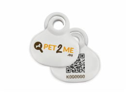 Pet2Me identifikační medailonek