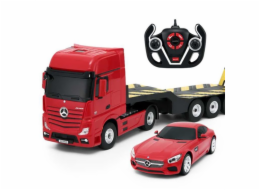 Carrera R/C auto Mercedes-Benz Actros + AMG GT (1:24)