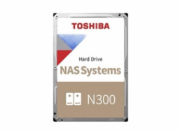 TOSHIBA HDD N300 NAS 6TB, SATA III, 7200 rpm, 256MB cache, 3,5", BULK