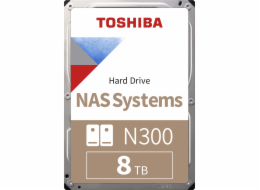 Toshiba N300 NAS - 8TB - SATA 6 Gb/s