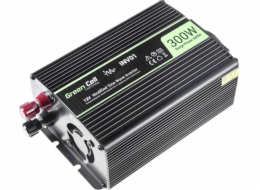 Green Cell INV01DE power adapter/inverter Auto 300 W Black