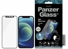 PanzerGlass E2E Microfracture do iPhone 12 Mini 5,4 CamSlider Swarovsky Case Friendly AntiBacterial