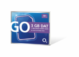 O2 Předplacená karta GO 3GB DAT