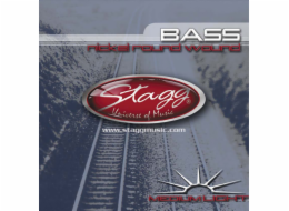 Stagg BA-4500, sada strun pro elektrickou baskytaru, medium-light