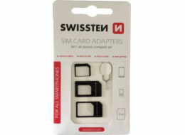 Adaptér SWISSTEN pro SIM karty 4in1