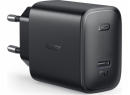 AUKEY PA-F1S Swift nabíječka na PDA/mobilní telefon Černá 1xUSB C Power Delivery 3.0 20W 3A