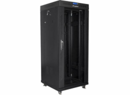 LANBERG FREE STANDING 19 RACK CABINET 27U 600x600 BLACK