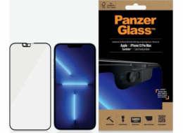 Tempered Glass E2E Cam Slider iPhone 13 Pro Max 6,7 palcový mikrofrakturní obal přátelský antibakteriální černý