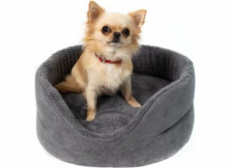 Yohanka with a pillow dog bed - gray 6