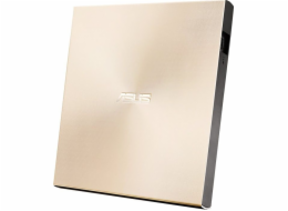 ASUS DVD ZenDrive SDRW-08U8M-U GOLD, External Slim DVD-RW, zlatá