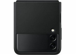 Samsung Leather Cover for Galaxy Z Flip3 Black