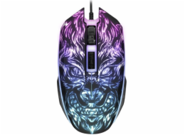 Gaming  optic  wired mouse  DEFENDER GM-033 CHAOS 2400dpi 4P illuminate