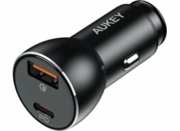 Aukey CC-Y48 nabíječka 1x USB-A 1x USB-C 6A (1_788902)
