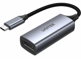 UNITEK ADAPTER USB-C - DP 1.2 4K@60HZ  ALU  15CM  V1411A