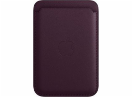 Apple iPhone Leather Wallet Dark Cherry